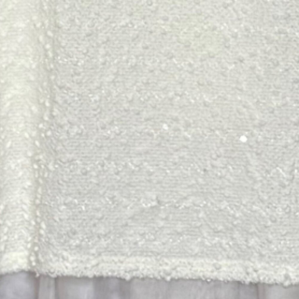 O2 Collection Tunic Double Layered Off White Sz XL - Picture 10 of 11
